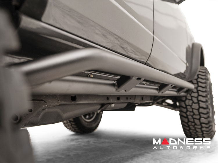 Ford Bronco Rock Sliders - 4 Door - Fab Fours - Tube